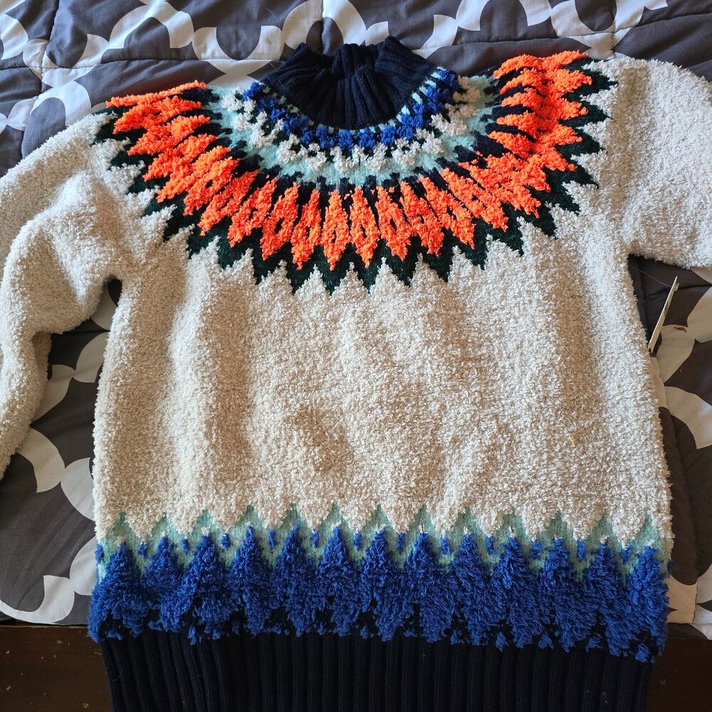 Anthropologie pilcro fair isle sweater